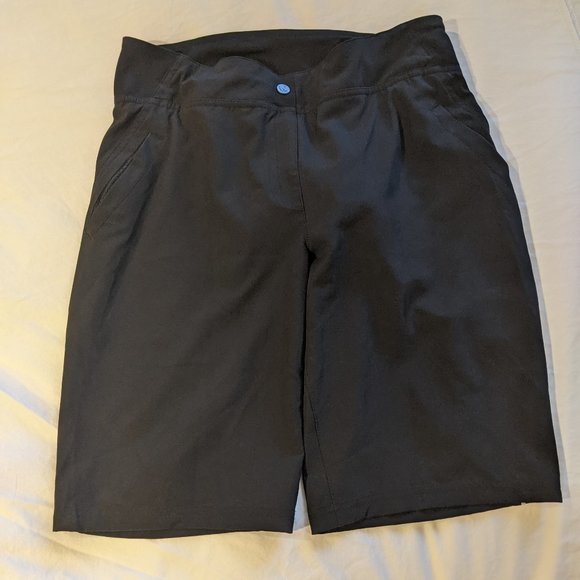 Louis Garneau Women’s Bike Walking Padded Pockets Reflective Black Short… - Picture 1 of 13
